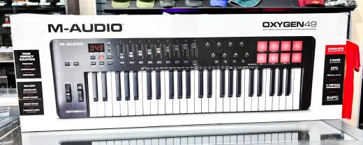 Store Special Product - M-Audio - Oxygen 49 (MKV) 49-key USB MIDI Keyboard Controller
